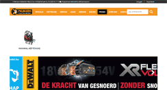 Desktop Screenshot of palmaersvakhandel.be