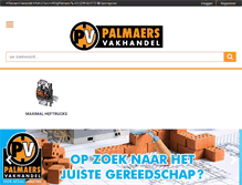 Tablet Screenshot of palmaersvakhandel.be